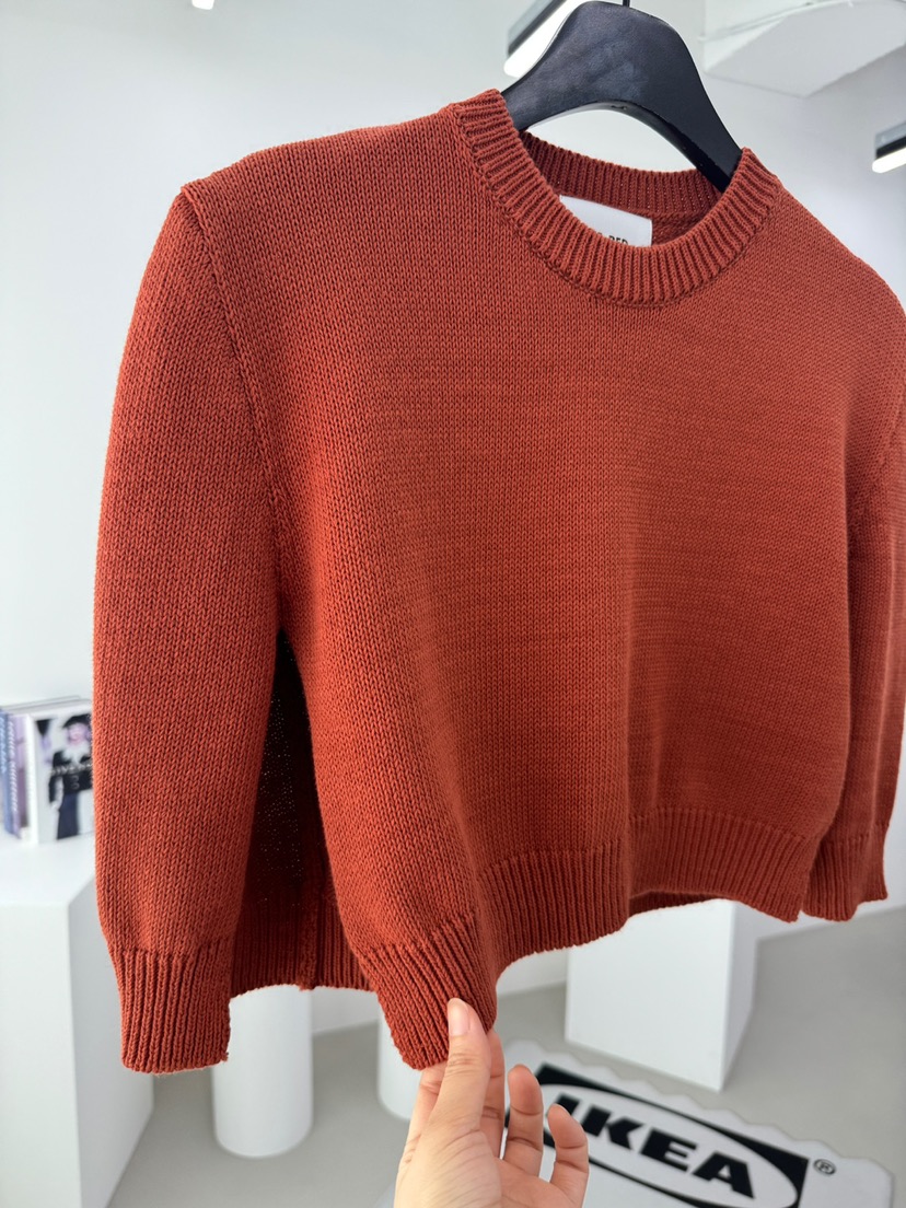 RED-A韓國直郵女士新款休閑人氣時尚職業針織衫披肩棉質RED-A針織衫圖色3