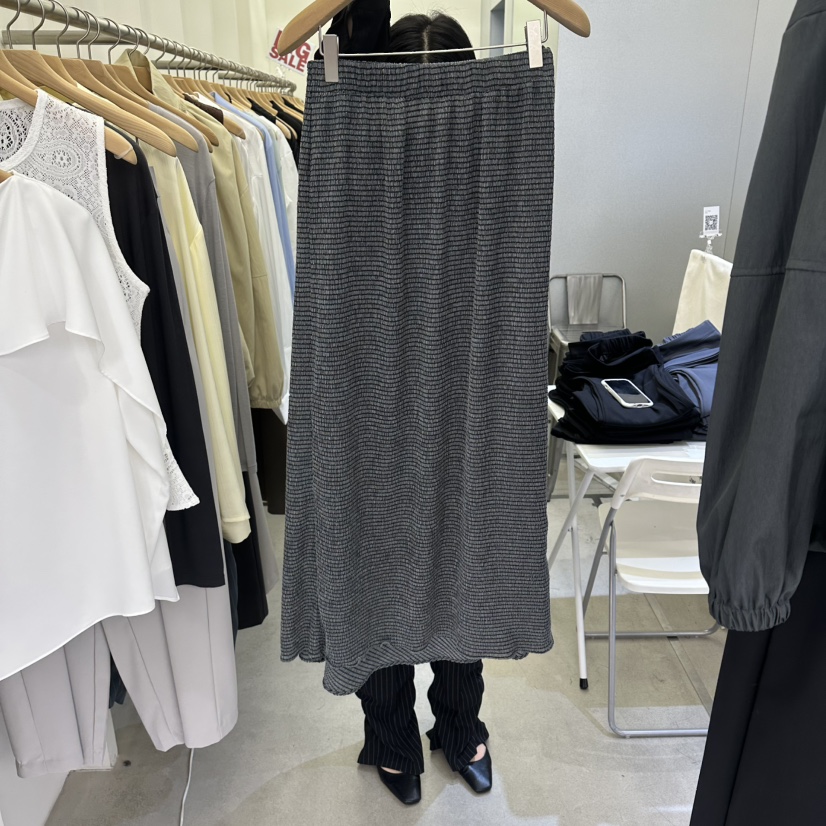 AMON韓國東大門直郵女士新品人氣熱賣職業26春夏休閑長裙AMON長裙