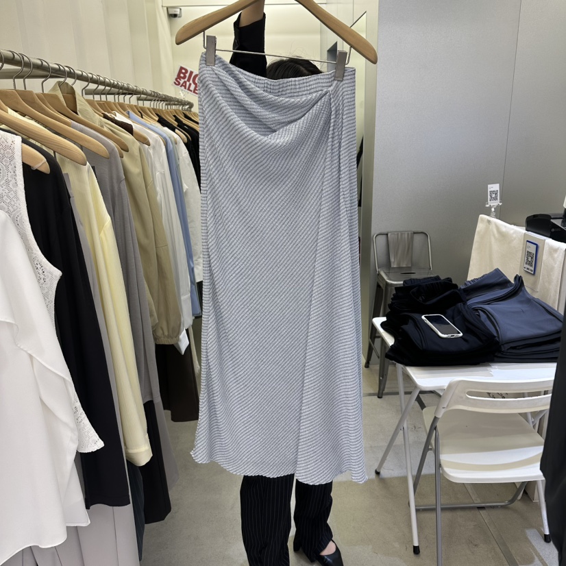 AMON韓國東大門直郵女士新品人氣熱賣職業26春夏休閑長裙AMON長裙圖色2