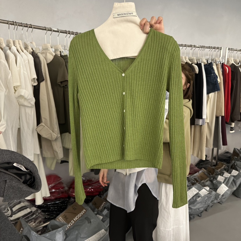 DOUBLE STANDARD/LE SMOKING/MAISONSTAFF韓國東大門直郵女裝新款推薦針織衫MAISONSTAFF針織衫圖色2