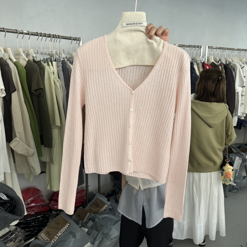 DOUBLE STANDARD/LE SMOKING/MAISONSTAFF韓國東大門直郵女裝新款推薦針織衫MAISONSTAFF針織衫圖色3