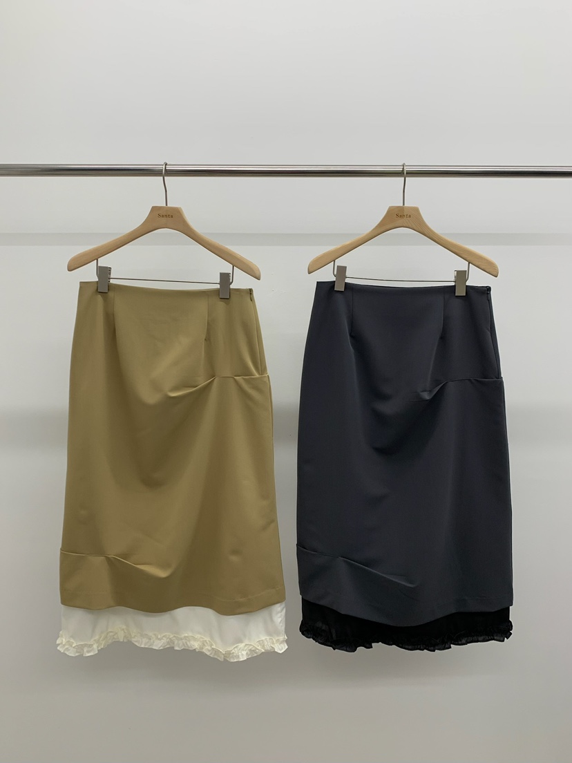 LOVE MY SANTA韓國東大門代購女裝新款熱賣26春夏長裙雙層Santa/LOVE MY SANTA長裙