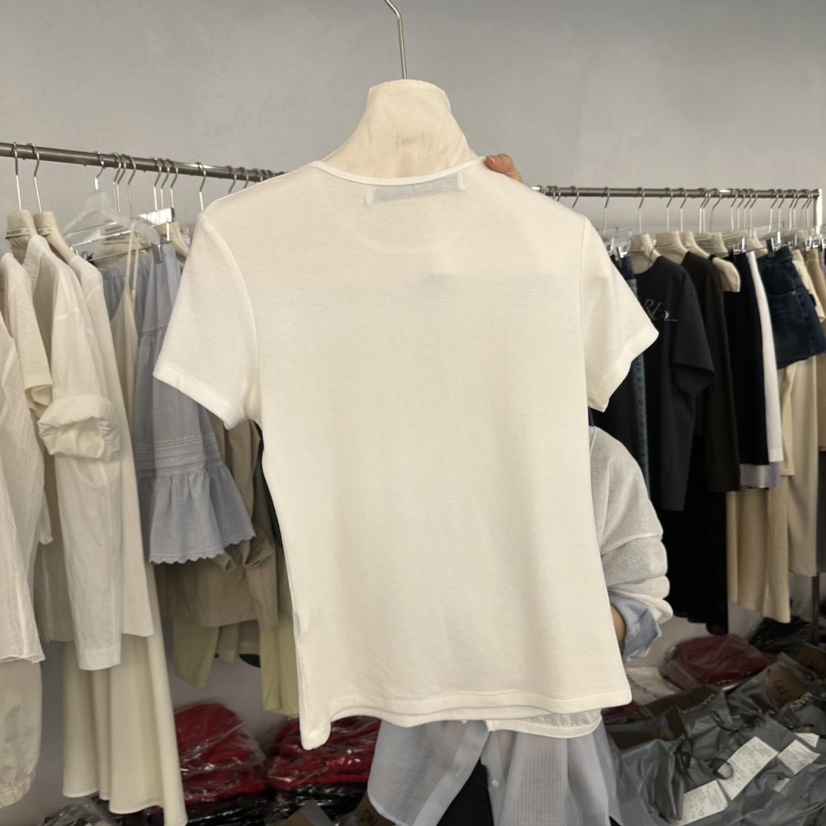 DOUBLE STANDARD/LE SMOKING/MAISONSTAFF韓國東大門代購女士新款職業T恤MAISONSTAFFT恤