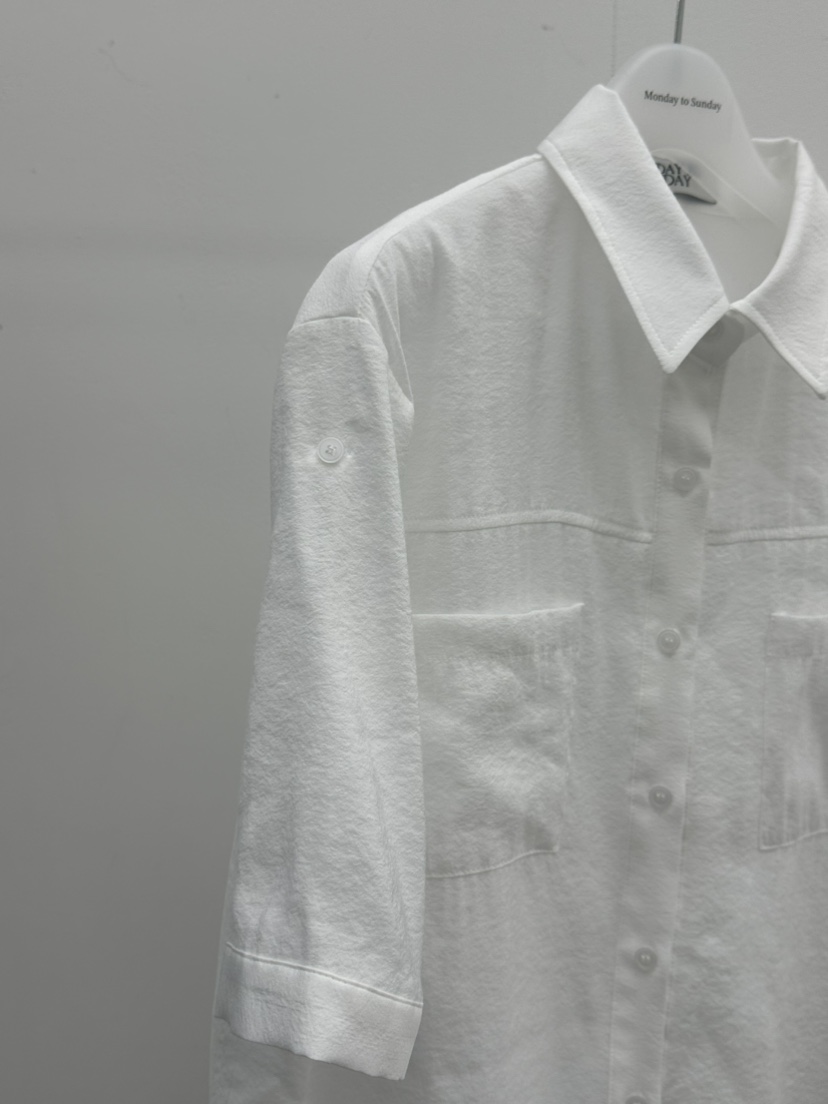 MONDAY TO SUNDAY韓國直郵實拍女裝新品26春夏襯衫蕾絲衫柔軟MONDAY TO SUNDAY襯衫/蕾絲衫