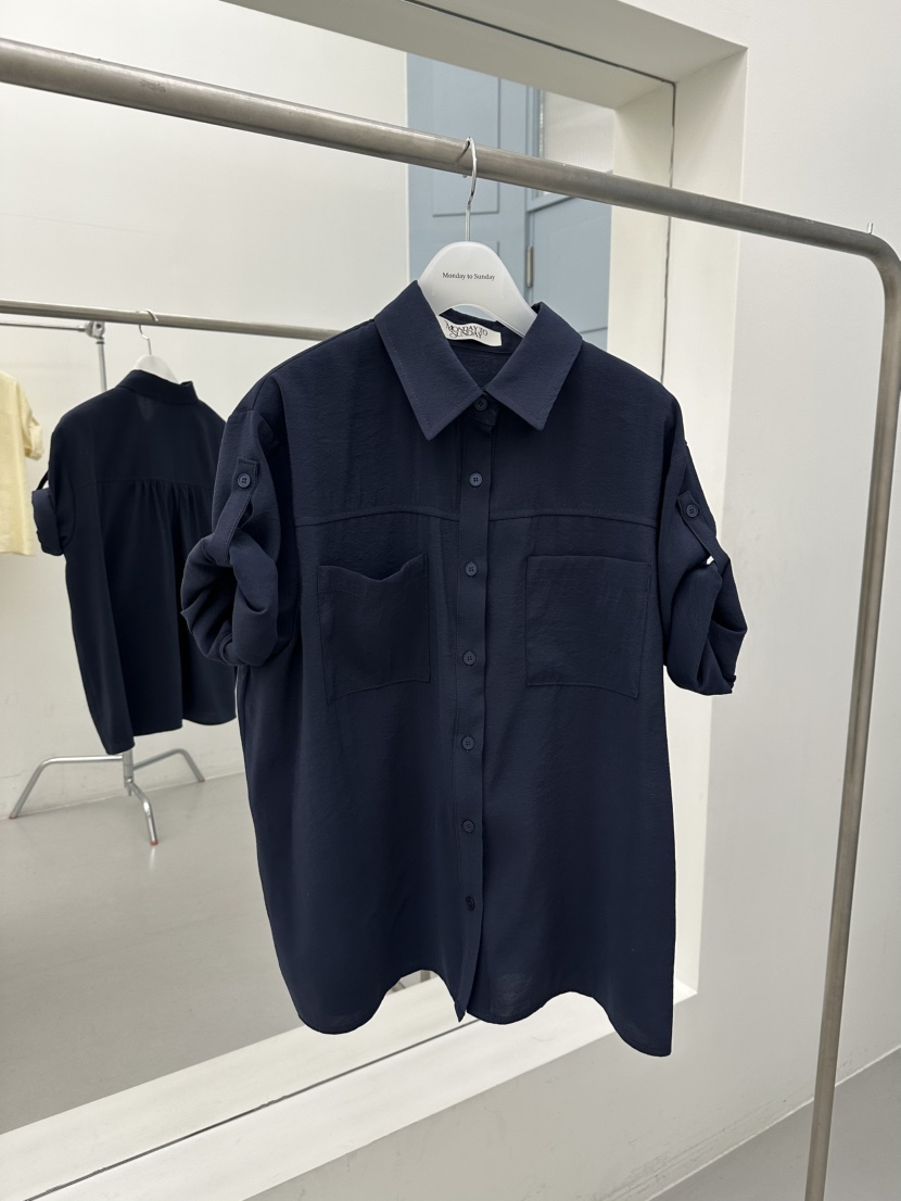 MONDAY TO SUNDAY韓國直郵實拍女裝新品26春夏襯衫蕾絲衫柔軟MONDAY TO SUNDAY襯衫/蕾絲衫圖色3