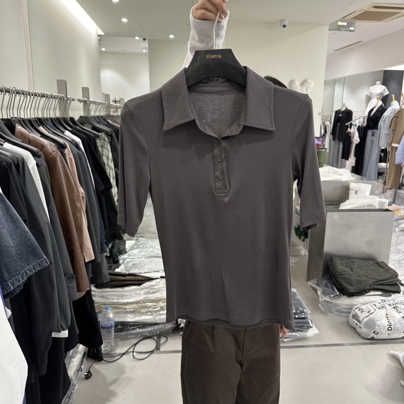 DIARRA韓國直郵實拍女裝新款休閑職業26春夏熱賣人氣時尚T恤DIARRAT恤圖色2