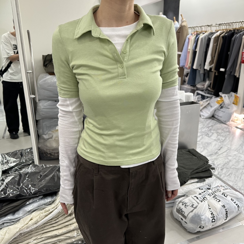 DIARRA韓國直郵實拍女裝新款休閑職業26春夏熱賣人氣時尚T恤DIARRAT恤圖色3