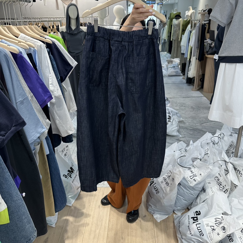 REVE-L韓國東大門代購女士新款人氣推薦26春夏牛仔褲不褪色REVE-L牛仔褲