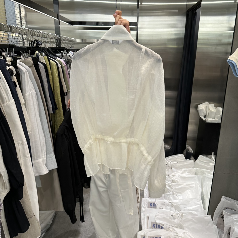 KIRKE韓國東大門代購女士新款時尚推薦熱賣職業襯衫蕾絲衫KIRKE襯衫/蕾絲衫