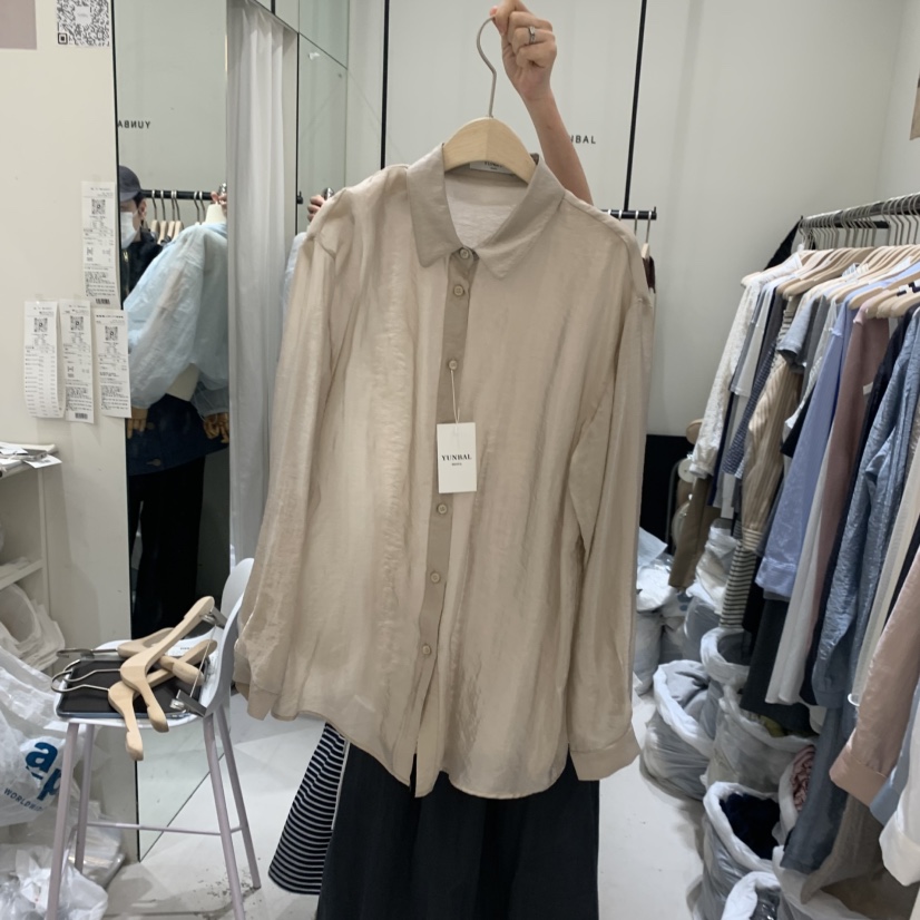 YUNBAL韓國直郵女裝新款時尚26春夏熱賣人氣推薦襯衫蕾絲衫YUNBAL襯衫/蕾絲衫圖色1