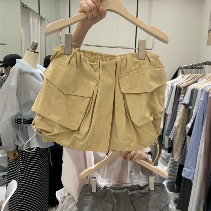YUNBAL韓國東大門代購女裝新款推薦時尚職業休閑短褲工裝YUNBAL短褲圖色1