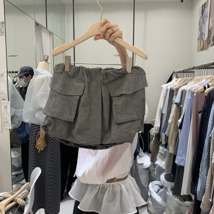 YUNBAL韓國東大門代購女裝新款推薦時尚職業休閑短褲工裝YUNBAL短褲圖色2