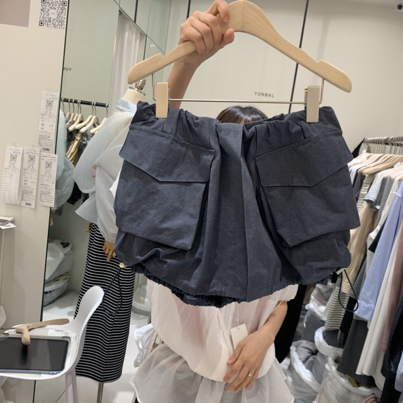 YUNBAL韓國東大門代購女裝新款推薦時尚職業休閑短褲工裝YUNBAL短褲圖色3