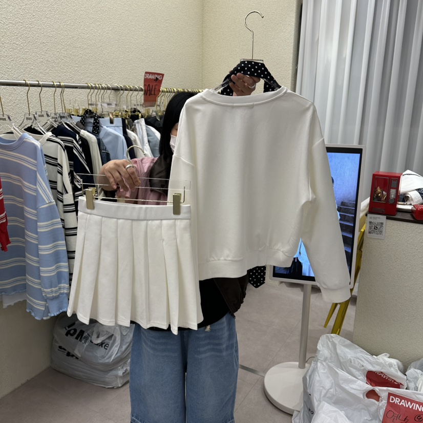 DRAWING韓國直郵實拍女裝新品熱賣休閑職業26春夏套裝套裝DRAWING套裝