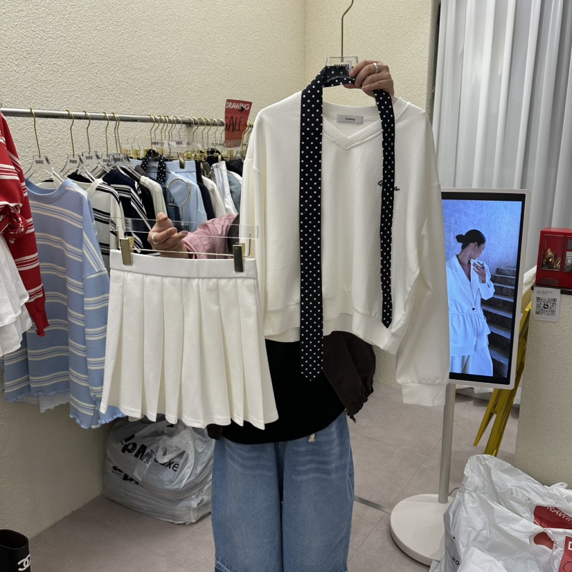 DRAWING韓國直郵實拍女裝新品熱賣休閑職業26春夏套裝套裝DRAWING套裝圖色1