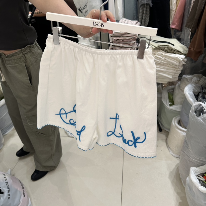 EGG IS韓國直郵實拍女裝新品26春夏休閑熱賣人氣職業短褲EGG IS短褲圖色2