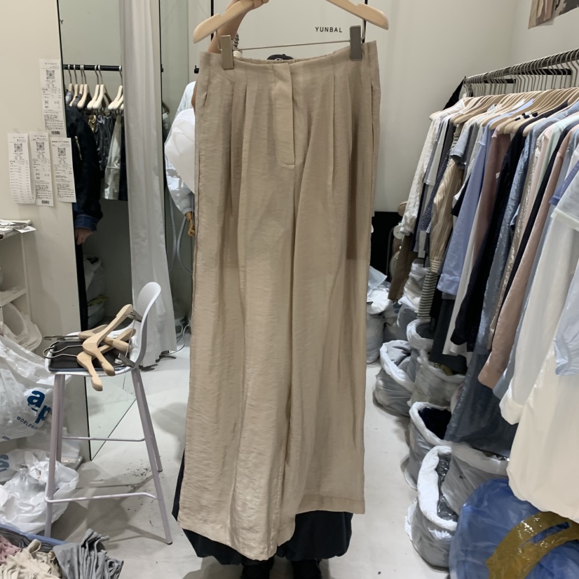 YUNBAL韓國代購女士新品推薦時尚休閑職業26春夏人氣休閑褲YUNBAL休閑褲圖色1