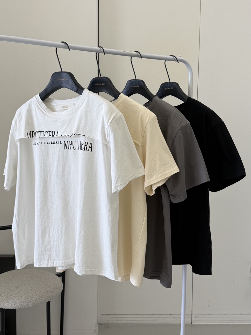 LARCENCICL/BESO韓國直郵女裝新品推薦26春夏熱賣職業T恤LARCENCICL/BESOT恤