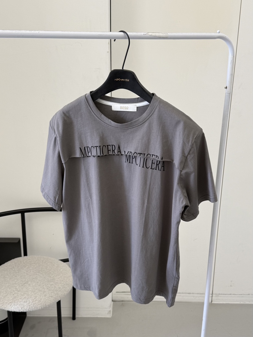 LARCENCICL/BESO韓國直郵女裝新品推薦26春夏熱賣職業T恤LARCENCICL/BESOT恤圖色3