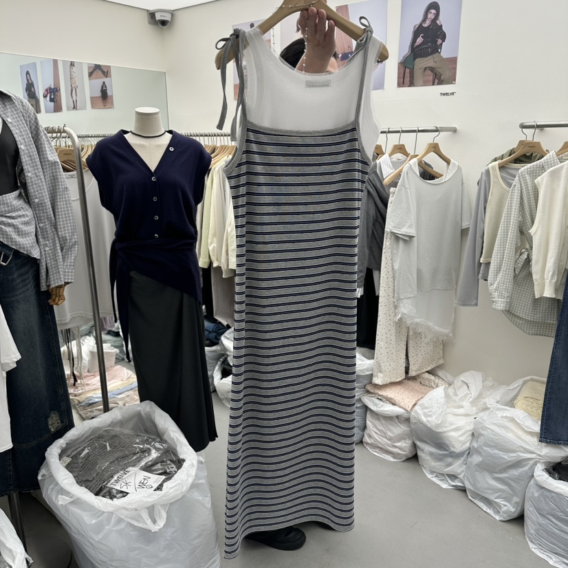 TWELVE韓國東大門代購女士新品26春夏熱賣職業時尚連衣裙TWELVE連衣裙