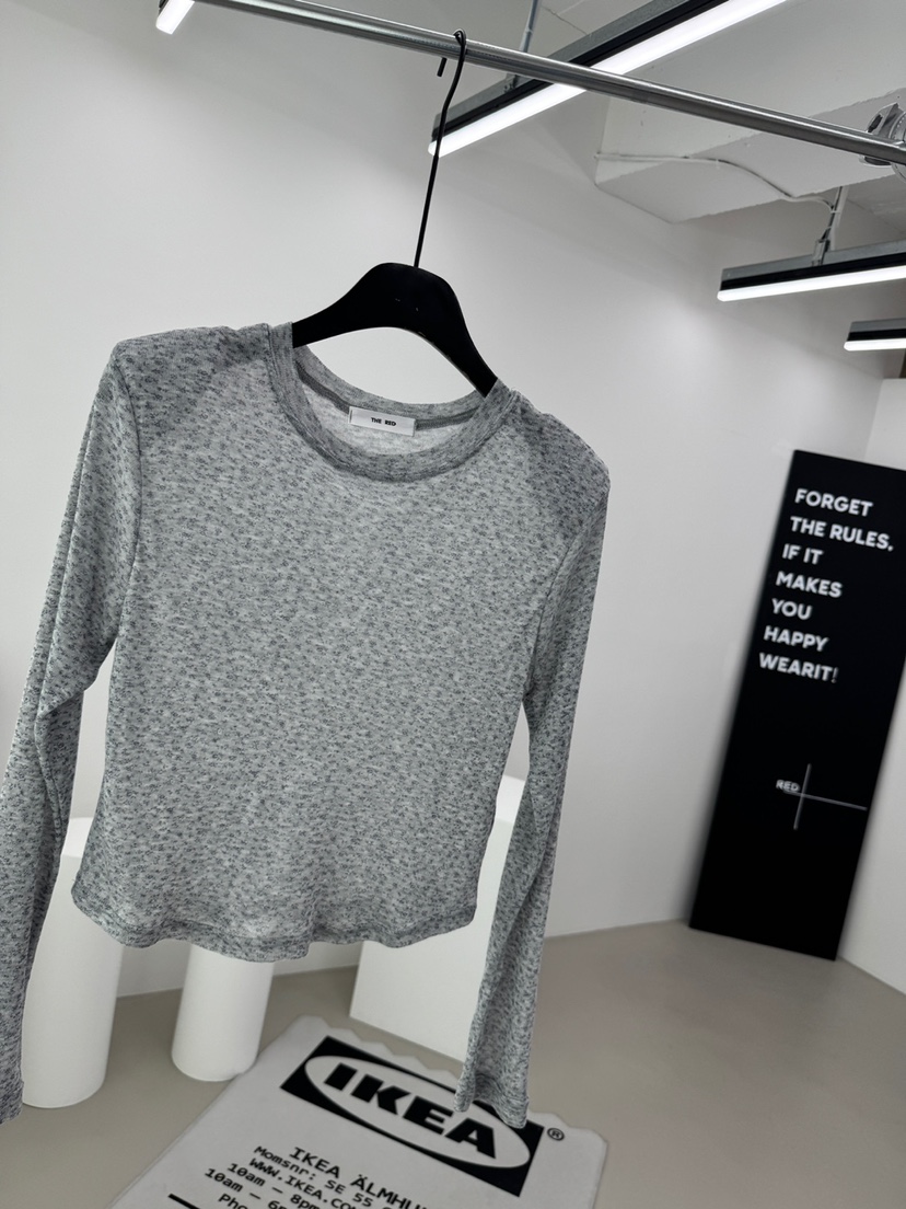 RED-A韓國直郵實拍女士新款時尚休閑職業人氣26春夏長袖T恤RED-A長袖T恤圖色2