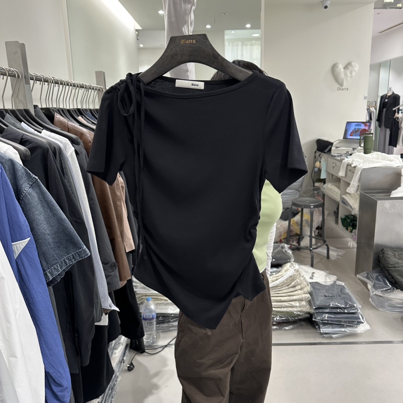 DIARRA韓國東大門直郵女裝新品人氣26春夏時尚職業熱賣T恤DIARRAT恤圖色3