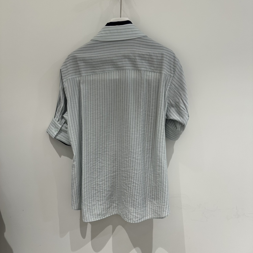 OVERTAKE韓國直郵實拍女裝新款26春夏職業襯衫蕾絲衫雙層OVERTAKE襯衫/蕾絲衫