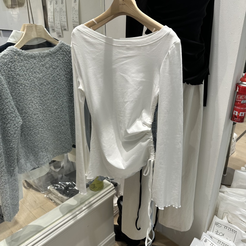 DDAY韓國東大門直郵女士新款人氣推薦職業時尚26春夏長袖T恤DDAY長袖T恤圖色1