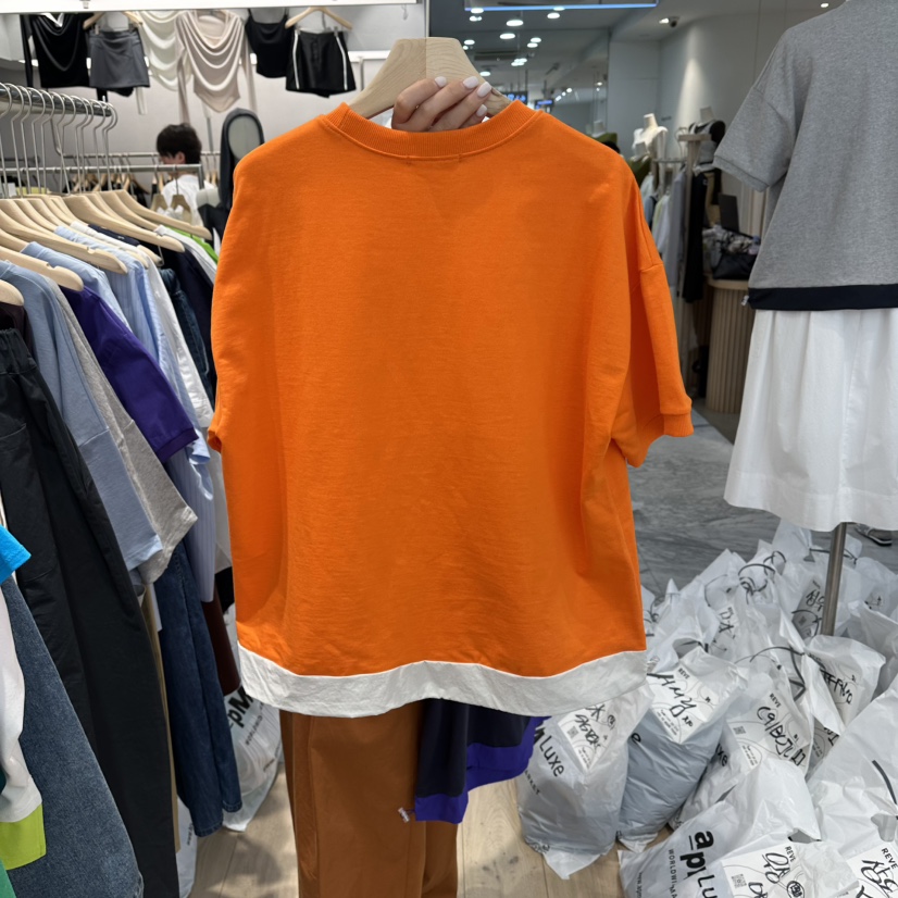 REVE-L韓國東大門代購女裝新品時尚職業推薦休閑熱賣T恤REVE-LT恤