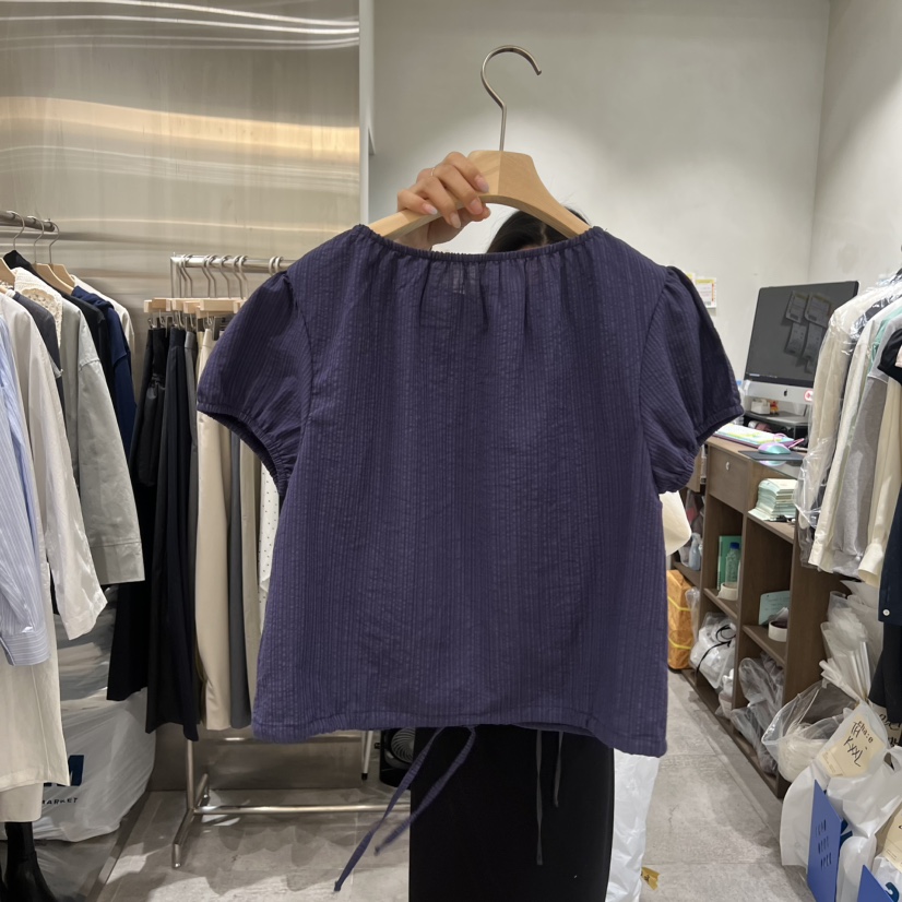 CHAE韓國東大門直郵女士新品熱賣時尚人氣26春夏襯衫蕾絲衫CHAE襯衫/蕾絲衫