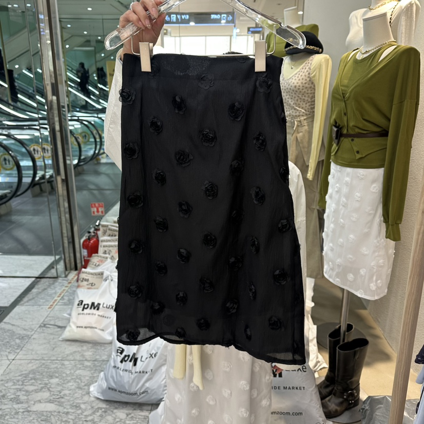 MAGNOLIA36-L韓國代購女裝新品26春夏時尚人氣半身裙中短裙MAGNOLIA36-L半身裙/中短裙圖色2