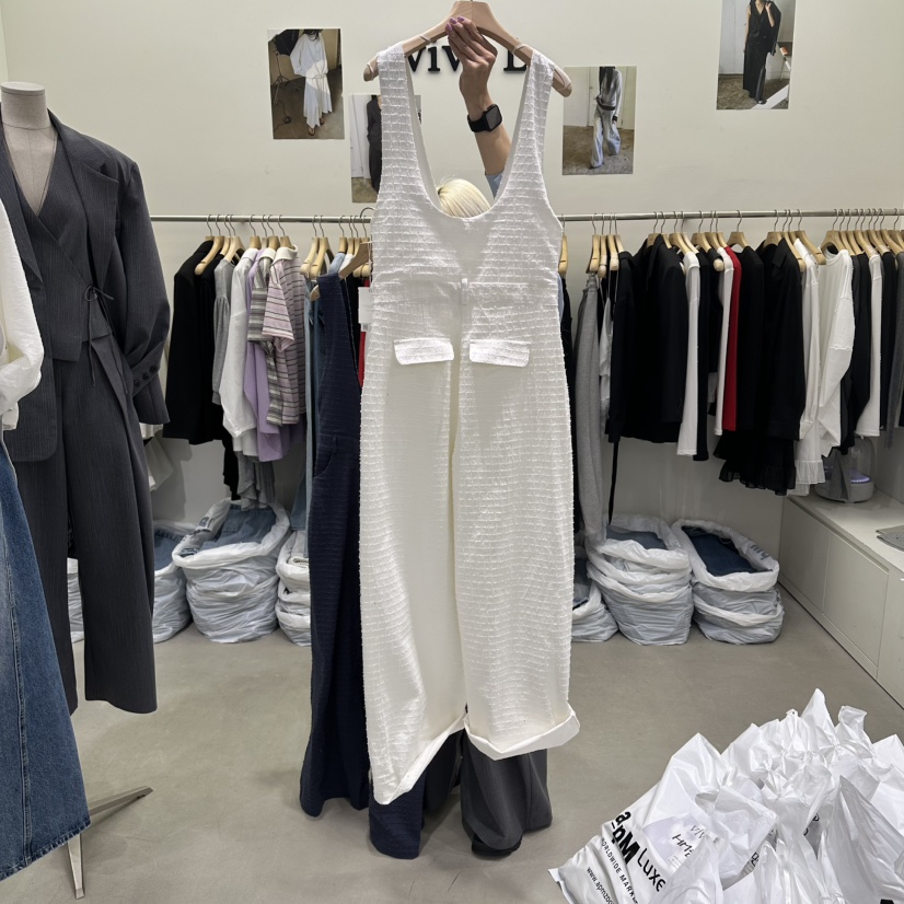 VIVEL韓國東大門直郵女士新品人氣26春夏推薦休閑職業連體褲VIVEL連體褲