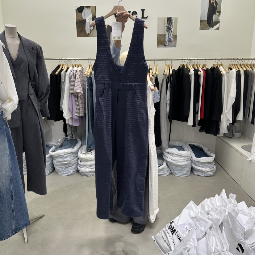 VIVEL韓國東大門直郵女士新品人氣26春夏推薦休閑職業連體褲VIVEL連體褲圖色2