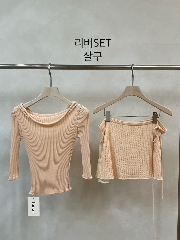 LAKE-A/KONI韓國東大門代購女士新款26春夏休閑推薦套裝Lake Side/KONI套裝圖色5