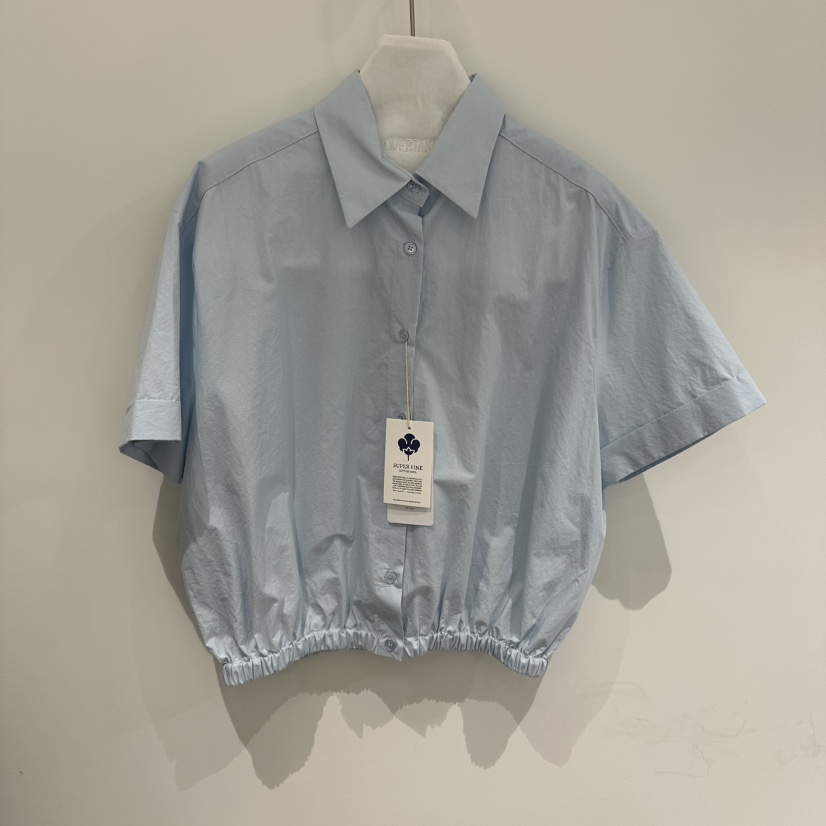 OVERTAKE韓國直郵女士新品人氣推薦26春夏職業襯衫蕾絲衫OVERTAKE襯衫/蕾絲衫圖色1