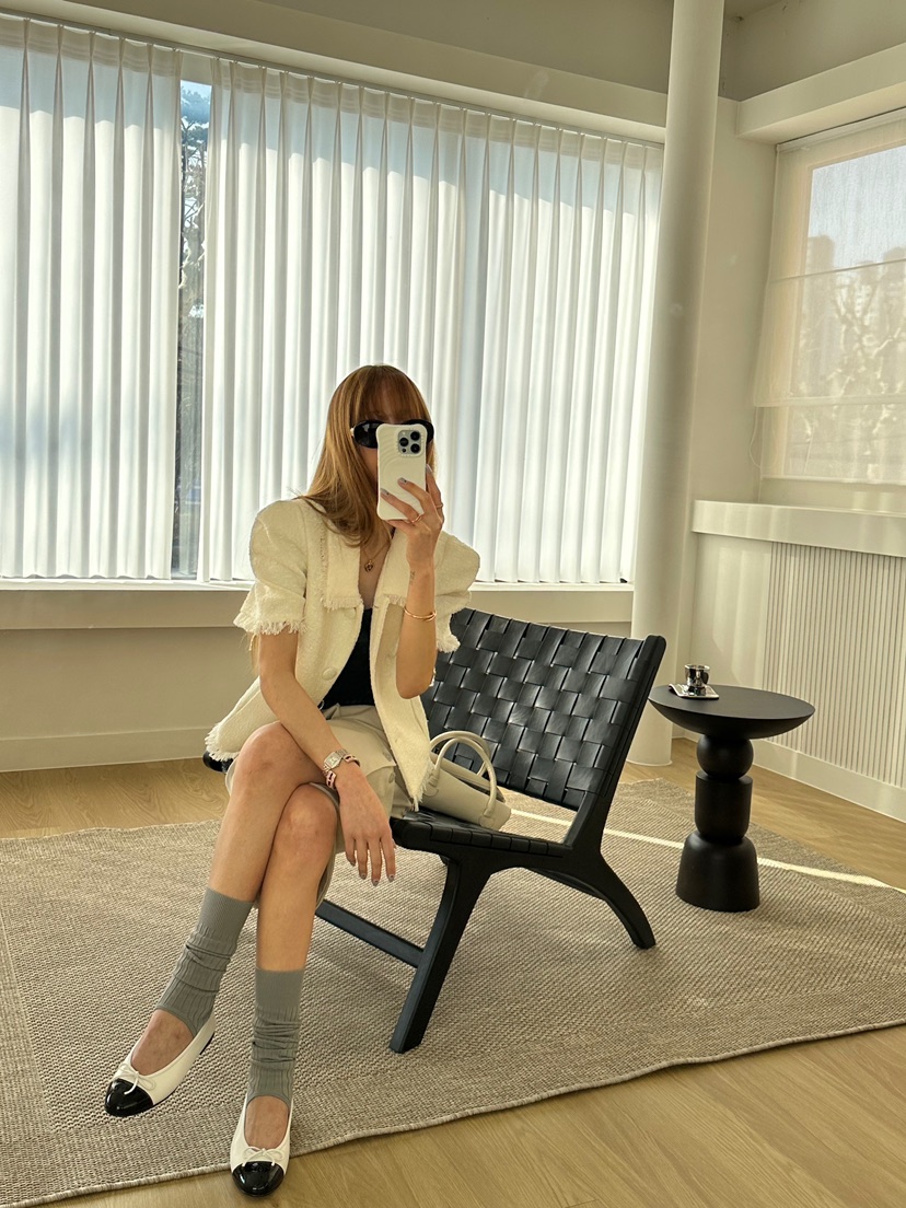 ZEROZERO東大門代購女士新款時尚推薦真品夾克粗花呢流蘇絨ZEROZERO夾克