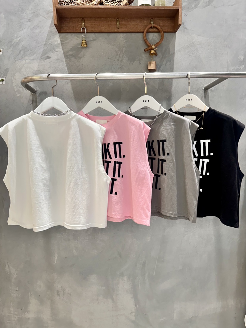 KIFF韓國直郵女士新品休閑推薦時尚真品熱賣26春夏吊帶背心KIFF吊帶/背心