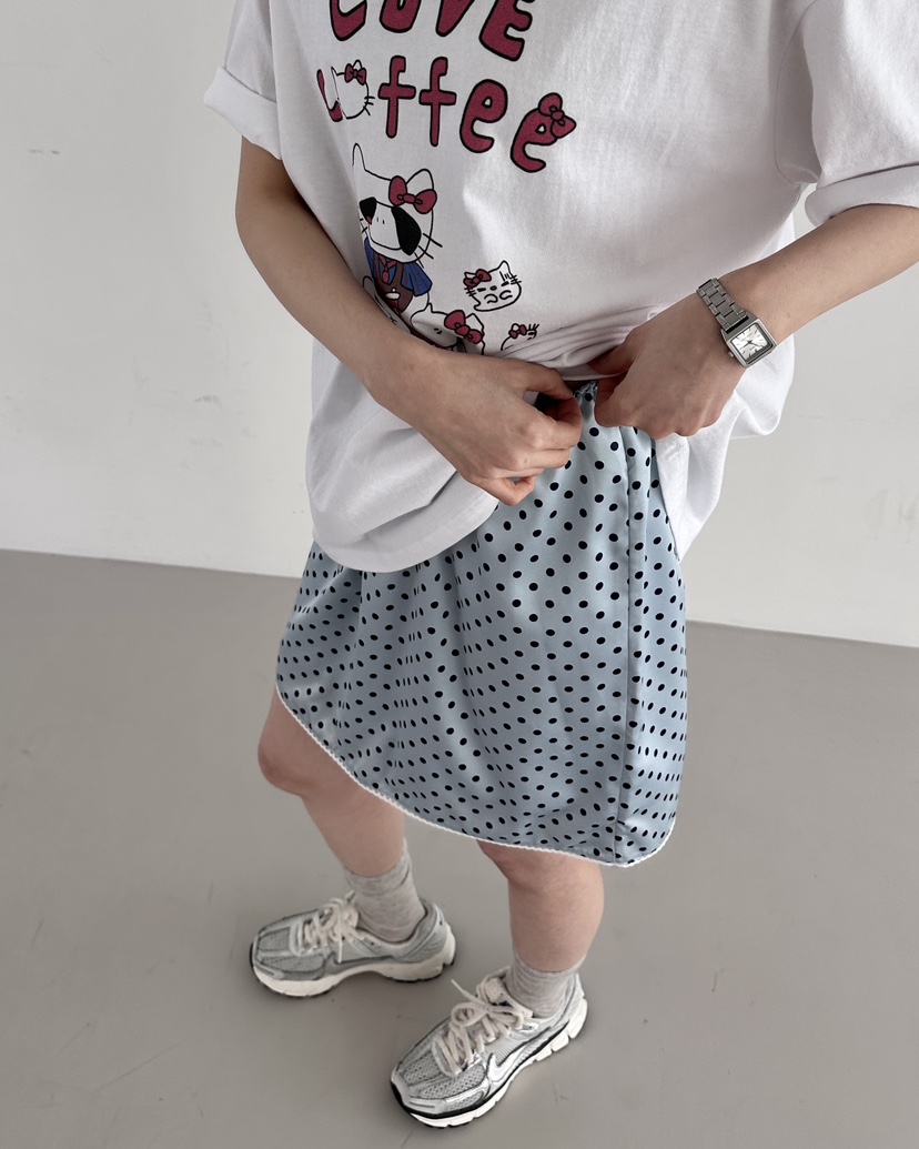 HOWDY東大門實拍女士新款26春夏時尚人氣熱賣半身裙中短裙HOWDY半身裙/中短裙圖色2