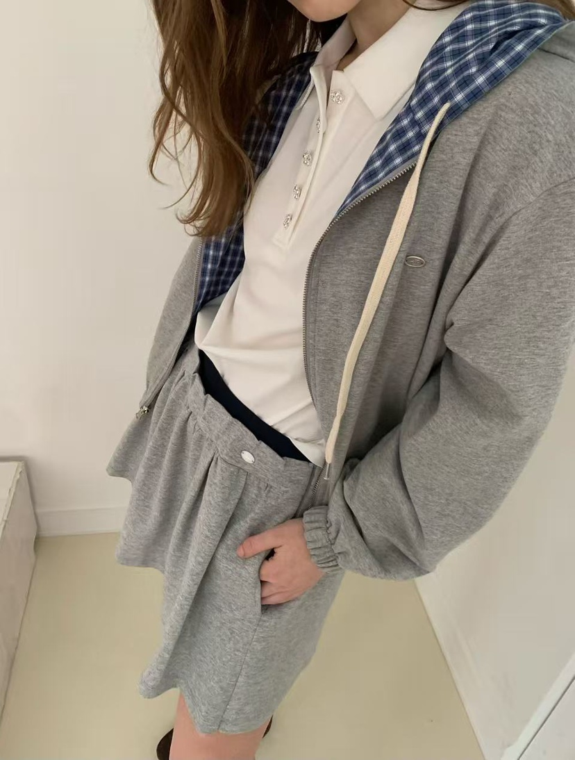 J CRANE-A東大門直郵女士新品真品職業夾克連帽衫拉鏈雙面J CRANE夾克