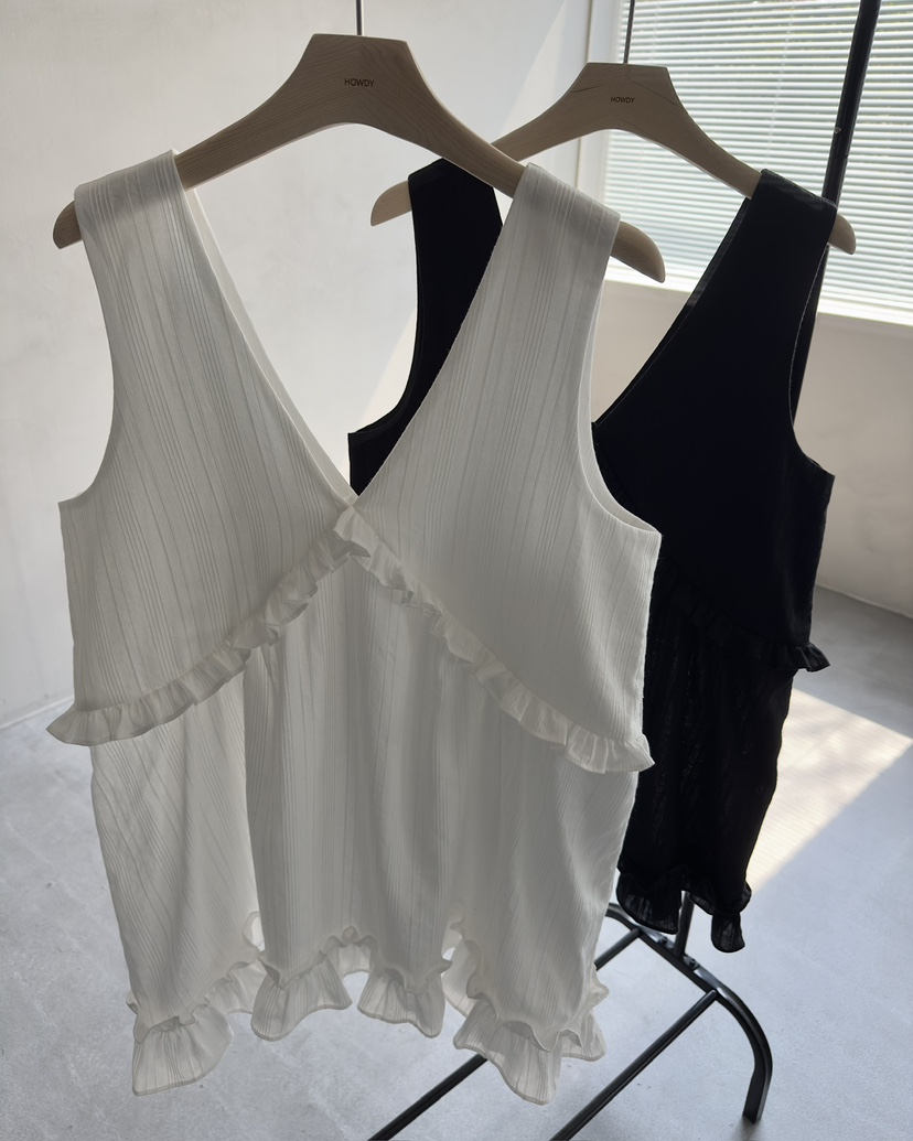 HOWDY東大門直郵女士新品熱賣推薦休閑真品人氣職業吊帶背心HOWDY吊帶/背心