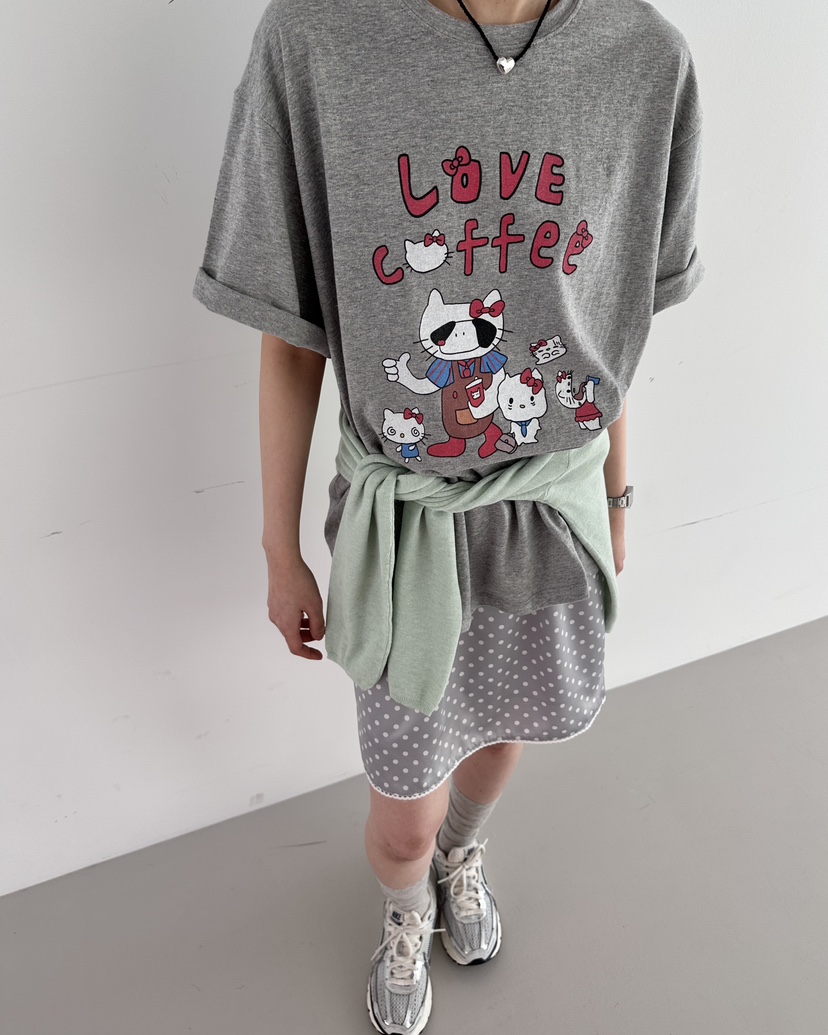 HOWDY韓國直郵女士新款時尚休閑26春夏真品職業推薦熱賣T恤HOWDYT恤