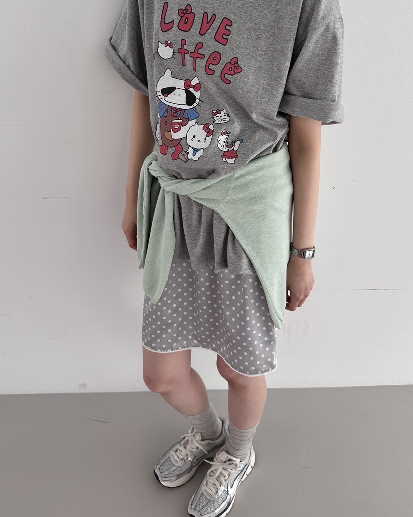 HOWDY韓國直郵女士新款時尚休閑26春夏真品職業推薦熱賣T恤HOWDYT恤