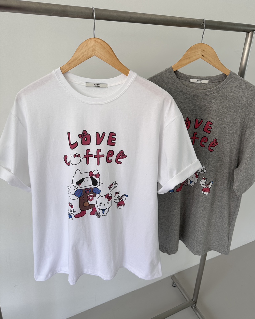 HOWDY韓國直郵女士新款時尚休閑26春夏真品職業推薦熱賣T恤HOWDYT恤