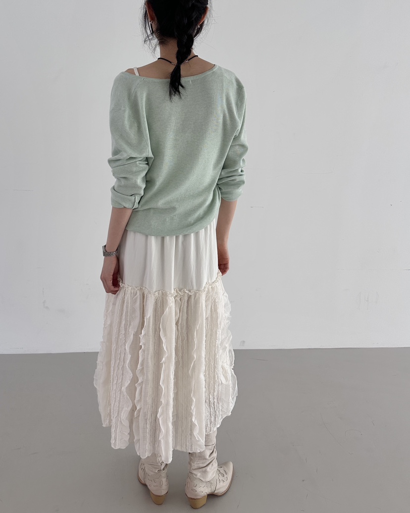 HOWDY東大門實拍女士新品推薦時尚職業熱賣針織衫不含內搭HOWDY針織衫