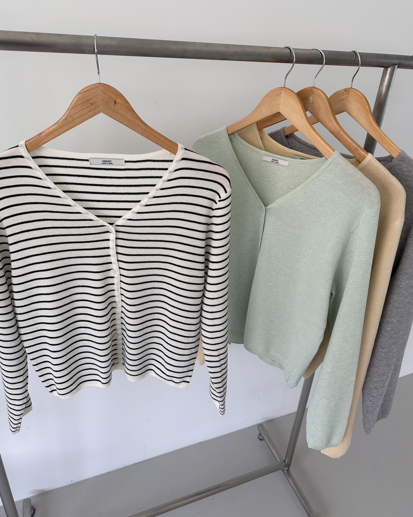 HOWDY東大門實拍女士新品推薦時尚職業熱賣針織衫不含內搭HOWDY針織衫