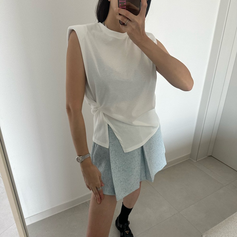 SOUIT東大門直郵女裝新品休閑26春夏推薦時尚人氣吊帶背心SOUIT by mabel-L吊帶/背心圖色1