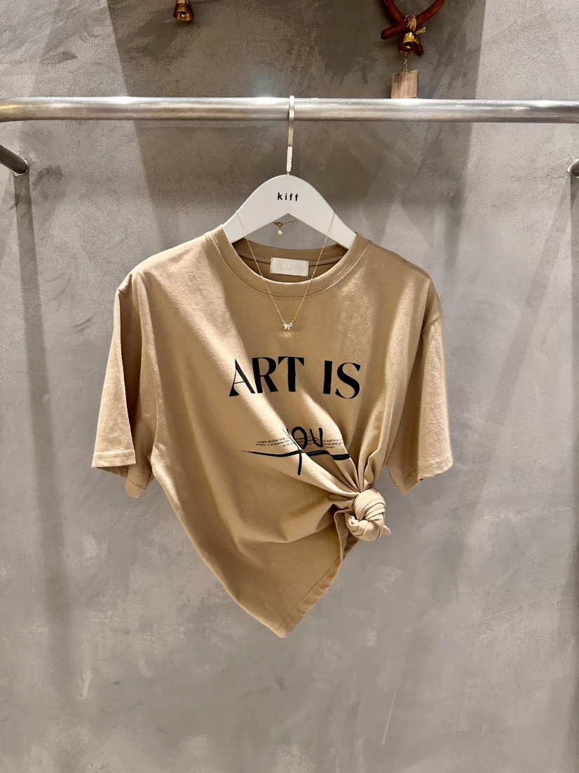 KIFF東大門實拍女裝新品推薦真品26春夏人氣休閑時尚熱賣T恤KIFFT恤圖色2
