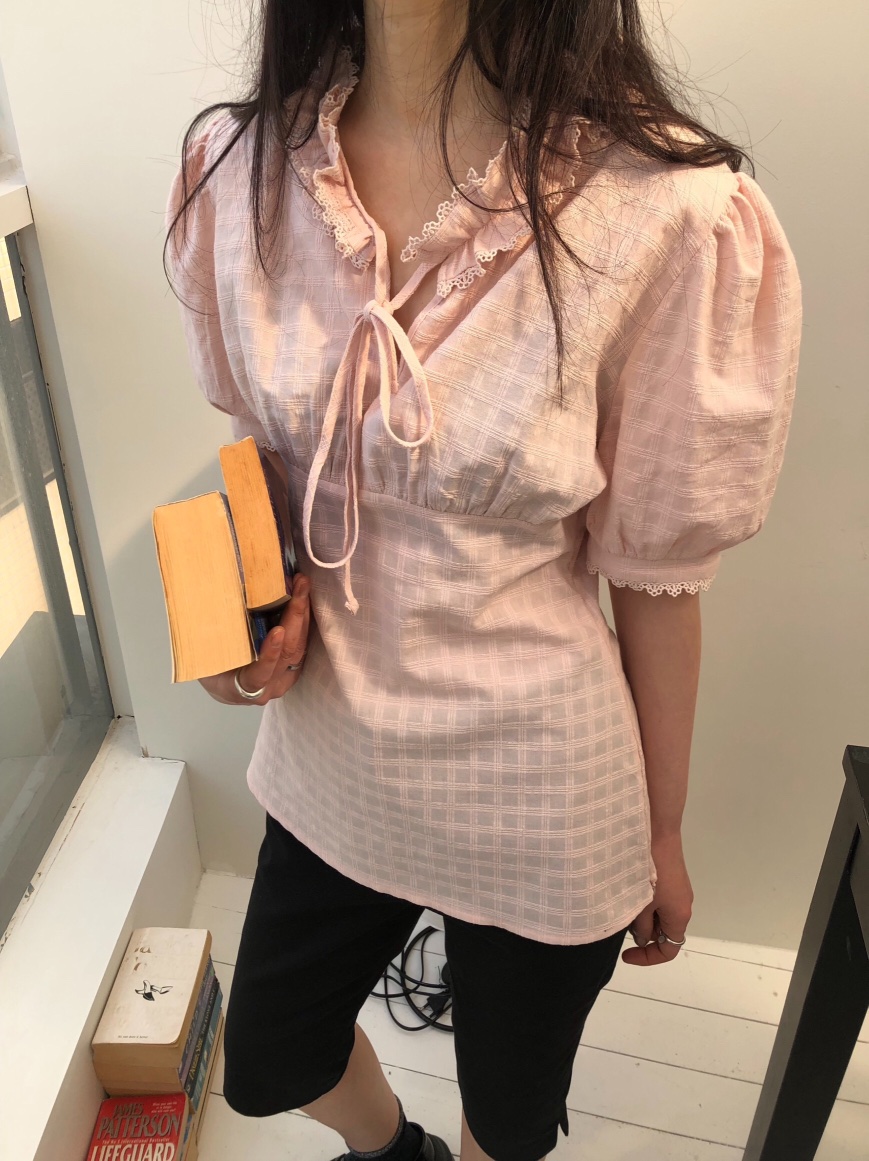 MELTED-P東大門實拍女士新品熱賣休閑職業推薦襯衫蕾絲衫MELTED-P襯衫/蕾絲衫