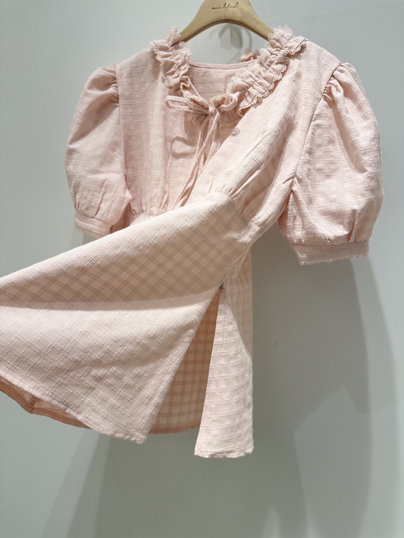 MELTED-P東大門實拍女士新品熱賣休閑職業推薦襯衫蕾絲衫MELTED-P襯衫/蕾絲衫