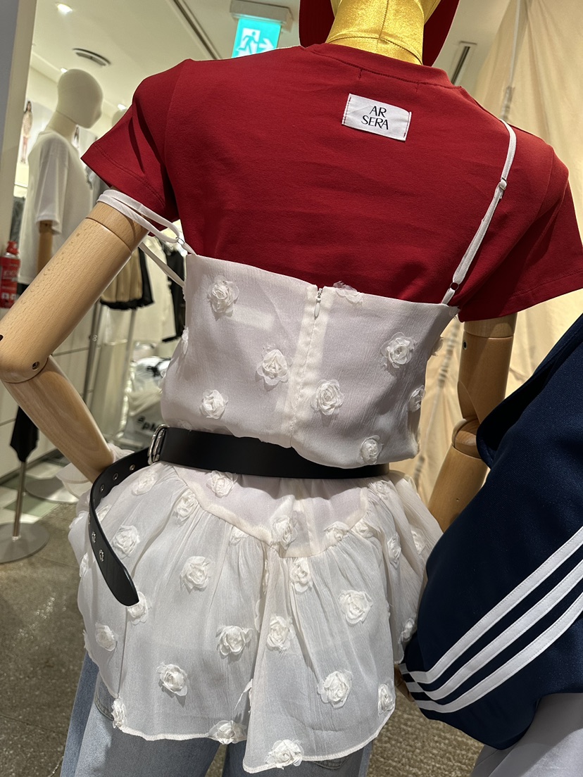 ARSERA東大門實拍女士新品真品人氣休閑職業時尚推薦T恤刺繡ARSERAT恤